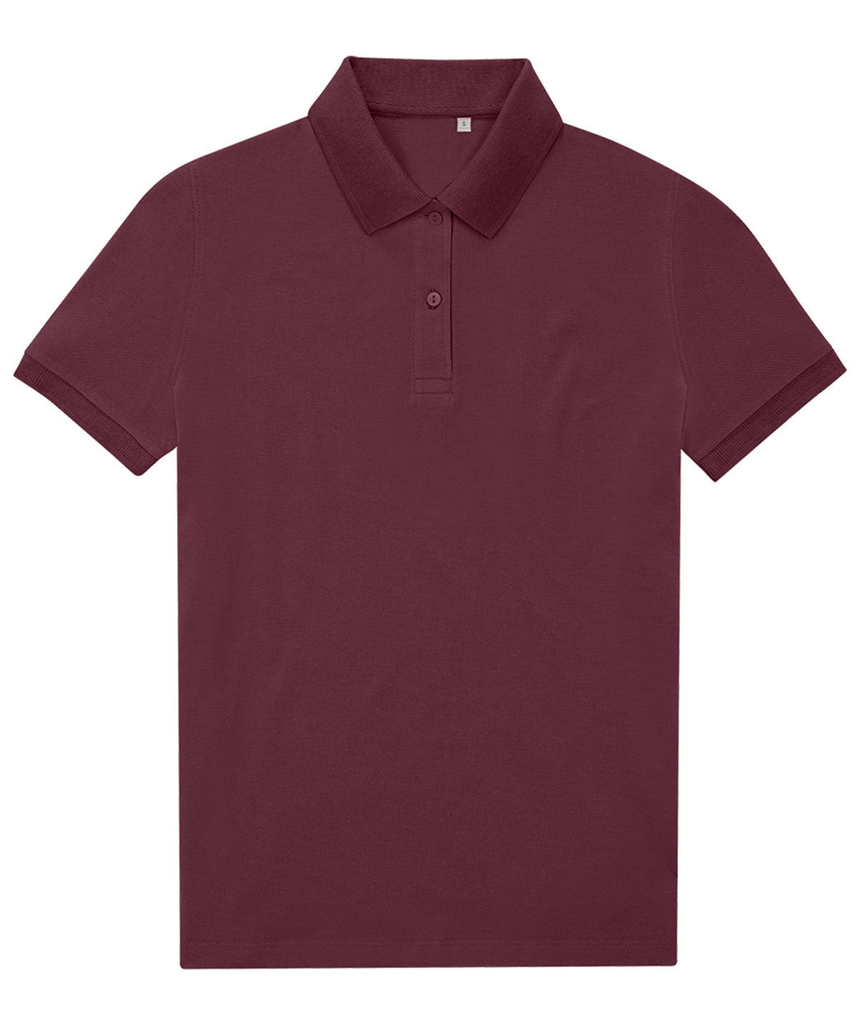 BC My Eco Polo 65/35 /Women | burgundy