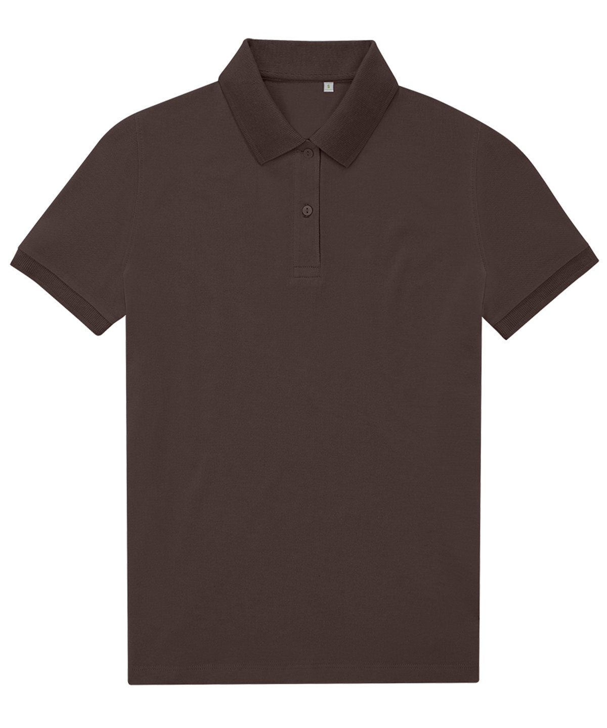 BC My Eco Polo 65/35 /Women | roasted coffee