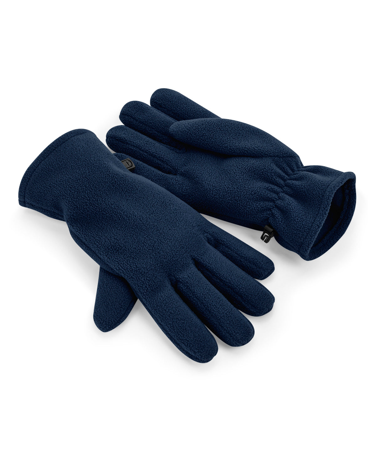 Recycled fleece gloves | french navy