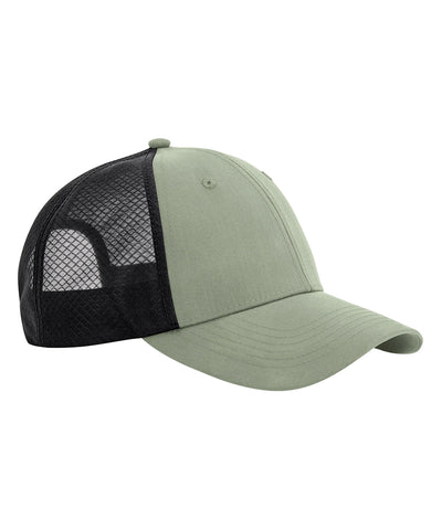 Technical mesh trucker | fresh green/black