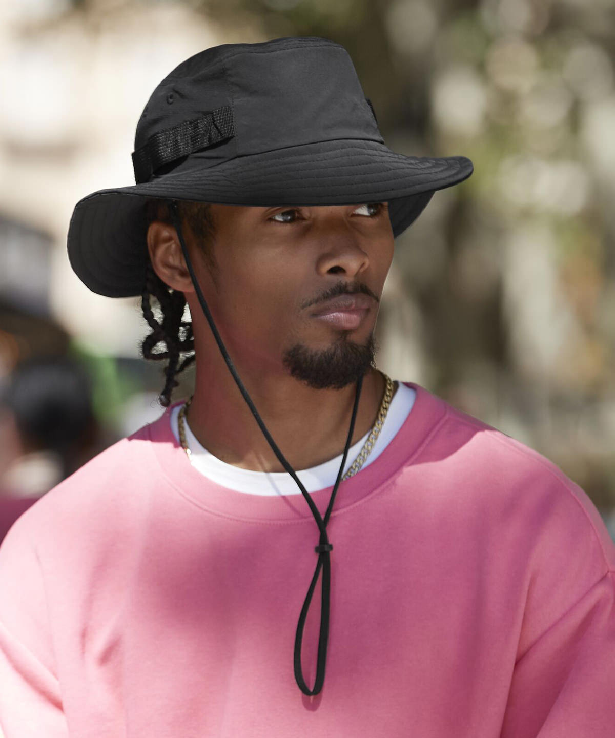 Outdoor adventure sun hat | black