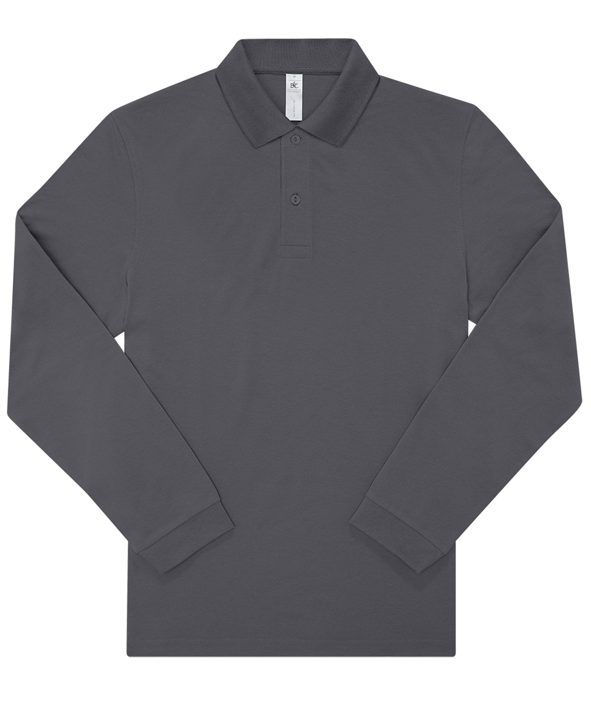 BC My Polo 180 LSL | dark grey