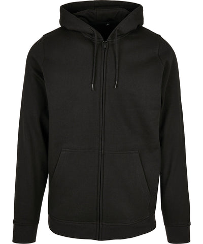 Basic zip hoodie | black