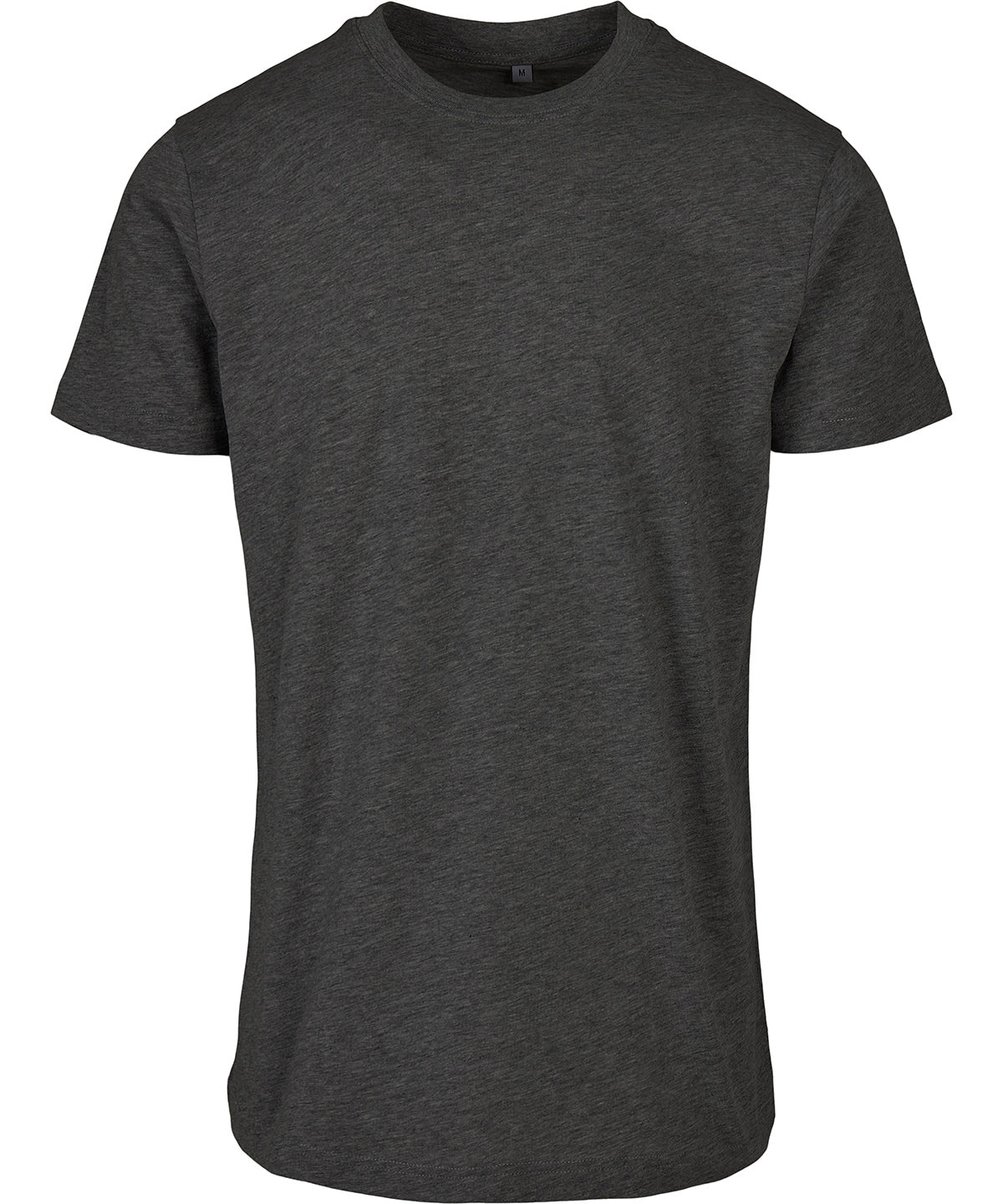 Basic round neck tee | charcoal