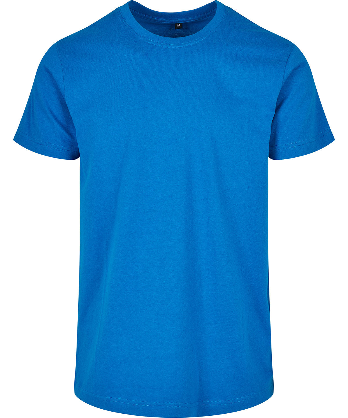 Basic round neck tee | cobalt blue