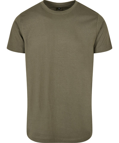 Basic round neck tee | olive