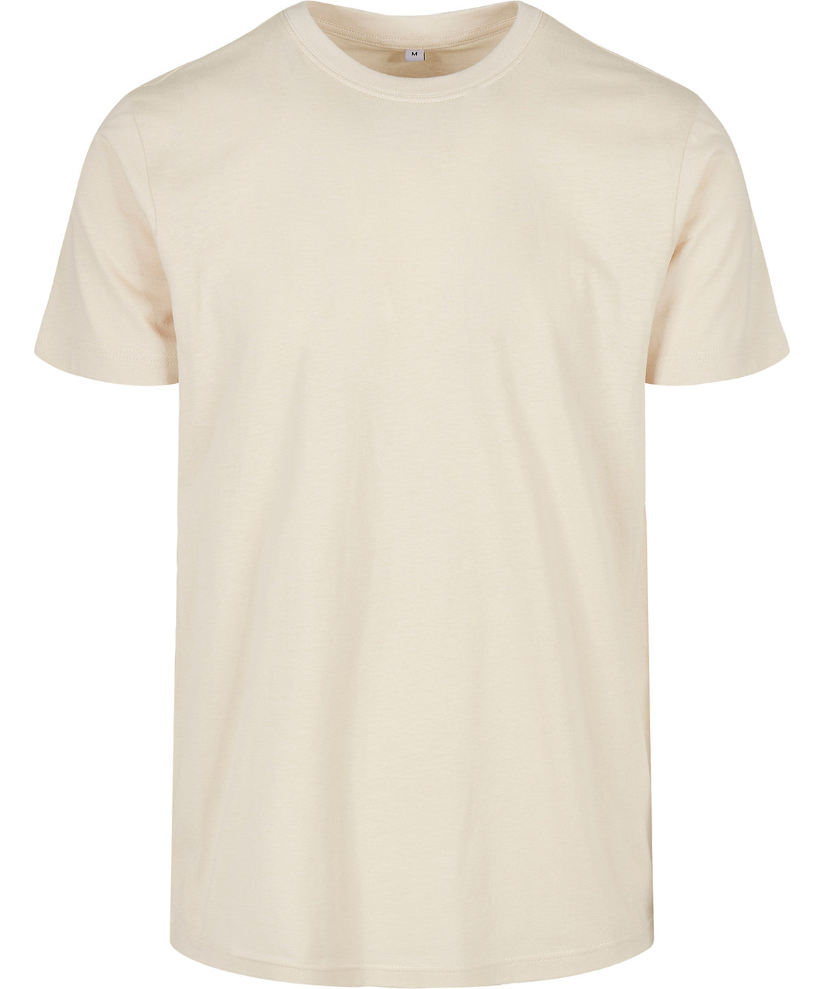 Basic round neck tee | sand