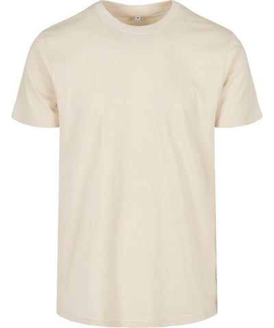 Basic round neck tee | sand