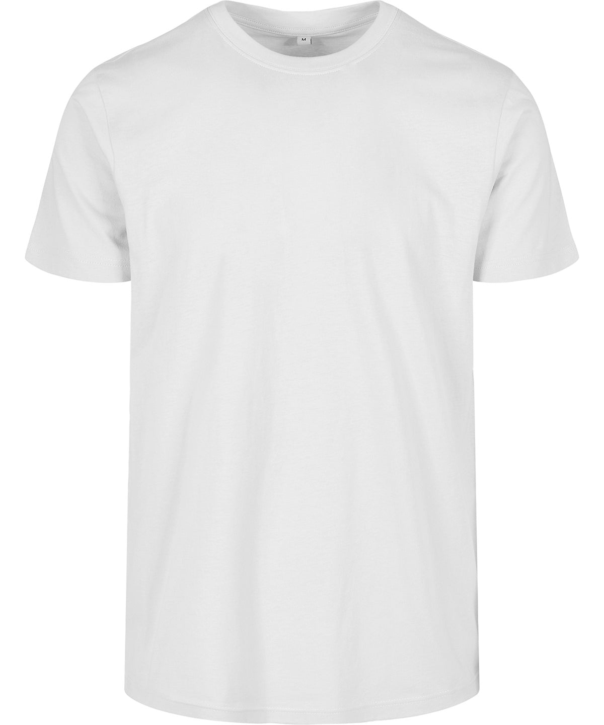 Basic round neck tee | white