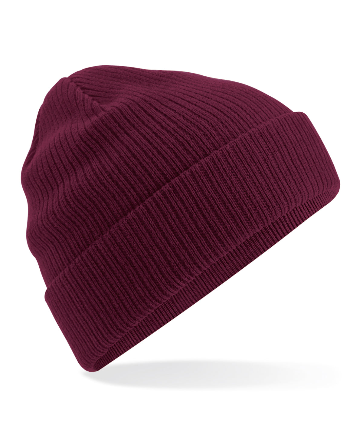 Organic cotton beanie | burgundy
