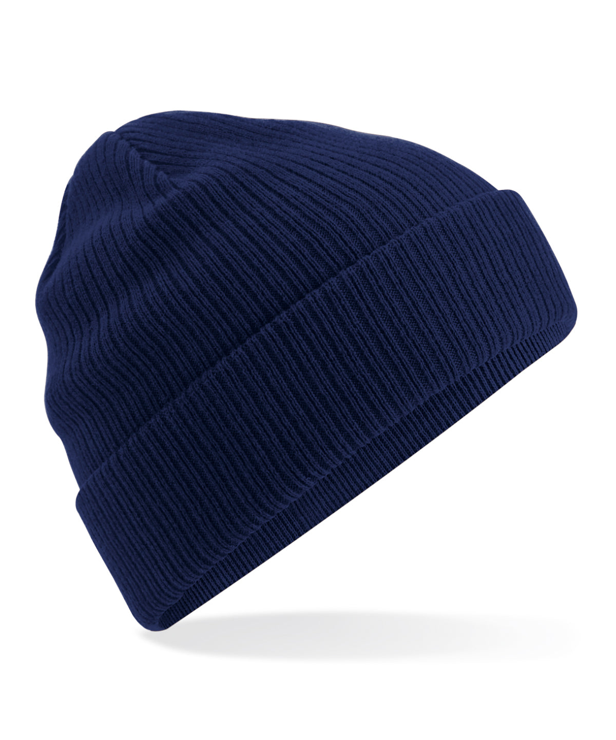 Organic cotton beanie | oxford navy