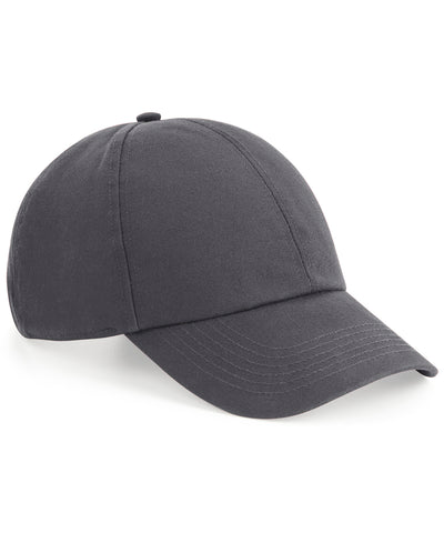 Organic cotton 6-panel cap | graphite grey