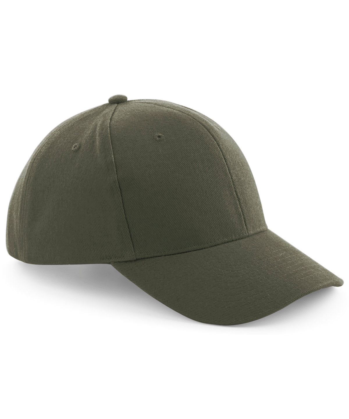 Pro-style heavy brushed cotton cap | olive green
