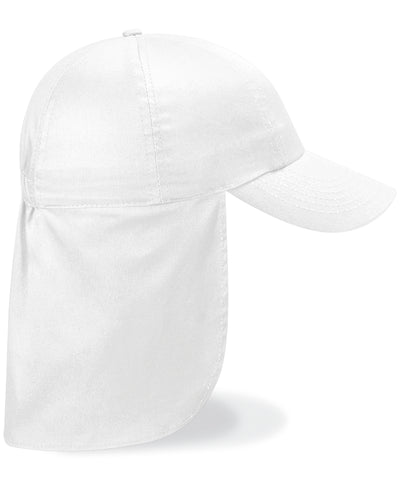 Junior legionnaire-style cap | White