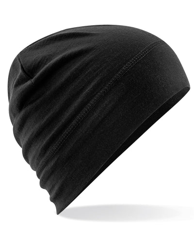 Merino beanie | black