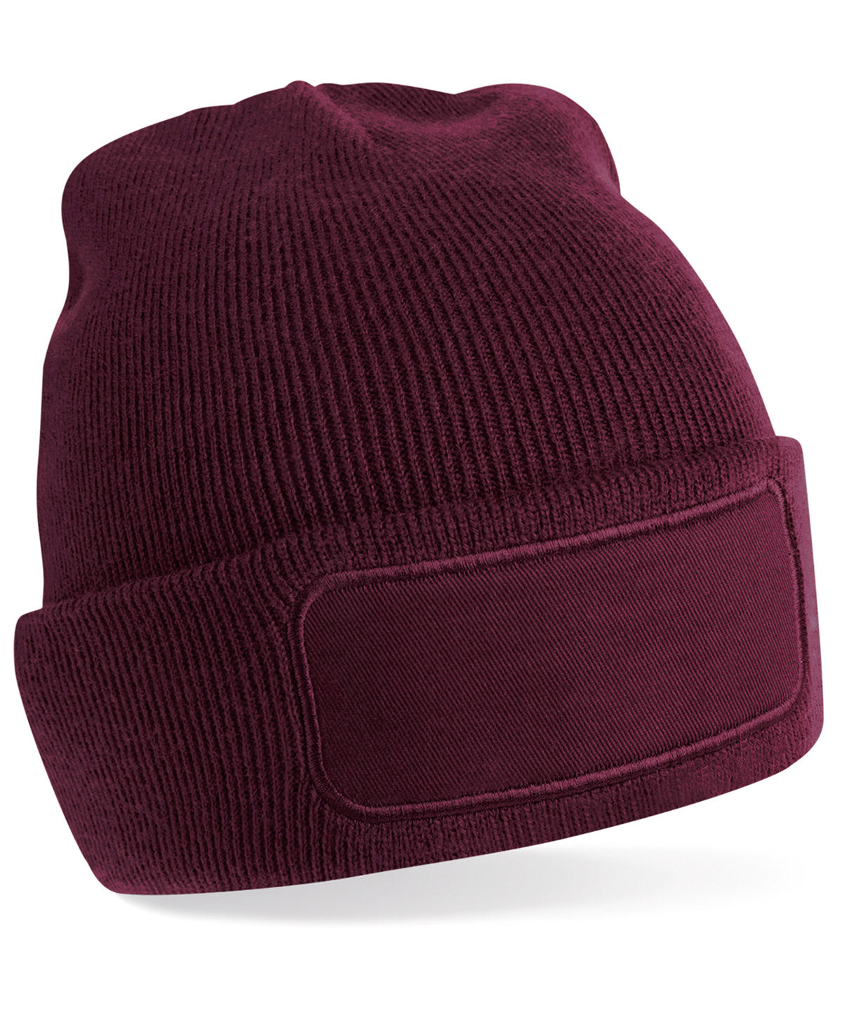 Original patch beanie | burgundy