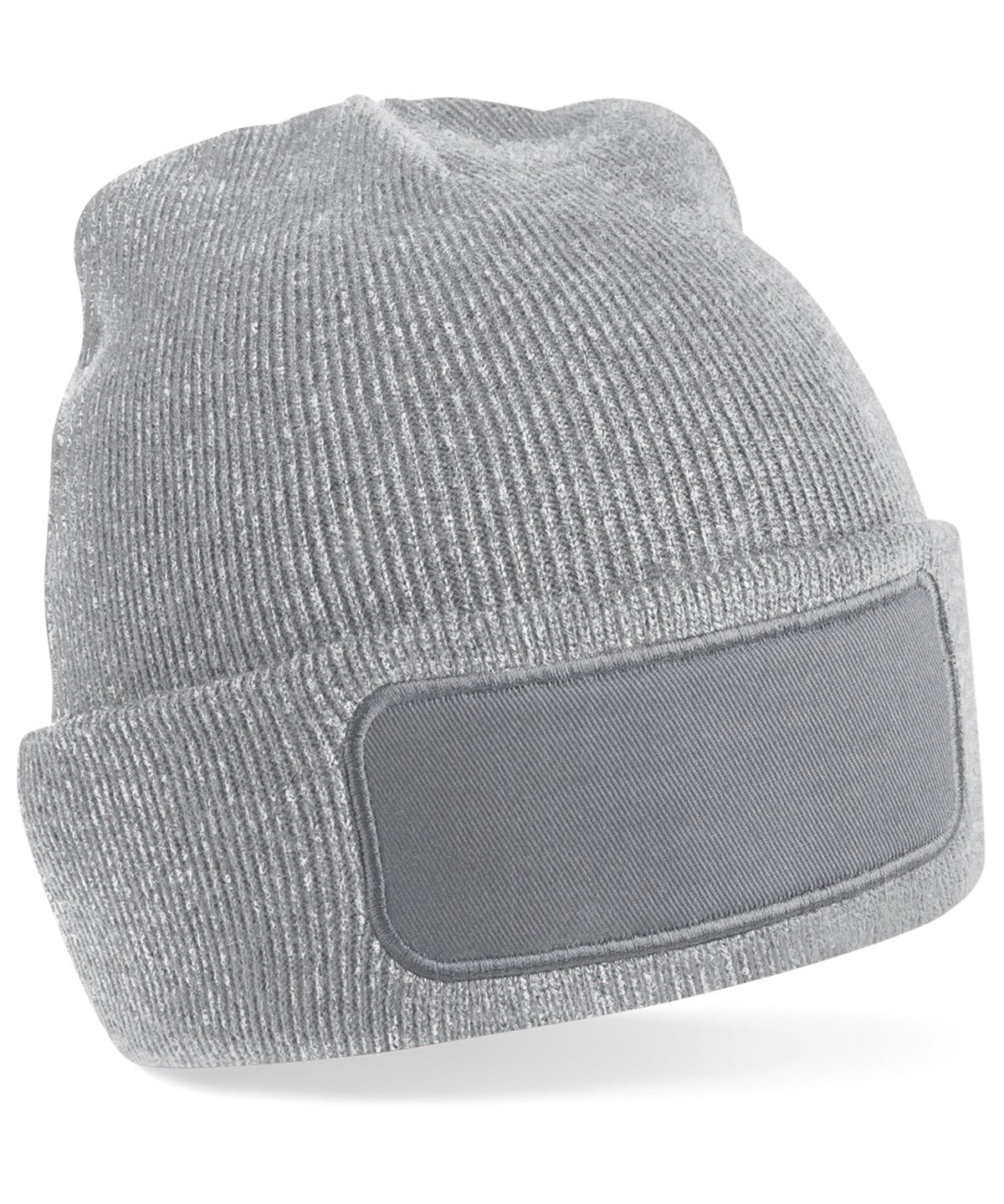 Original patch beanie | heather grey