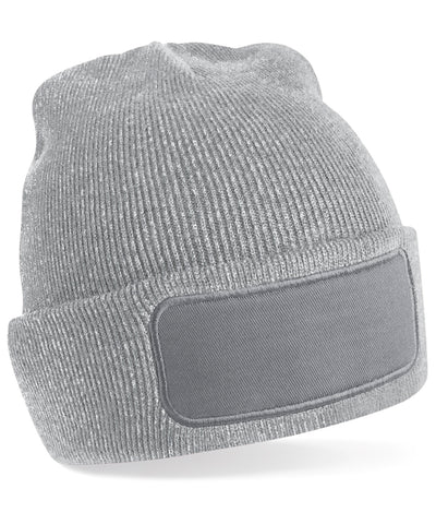 Original patch beanie | heather grey
