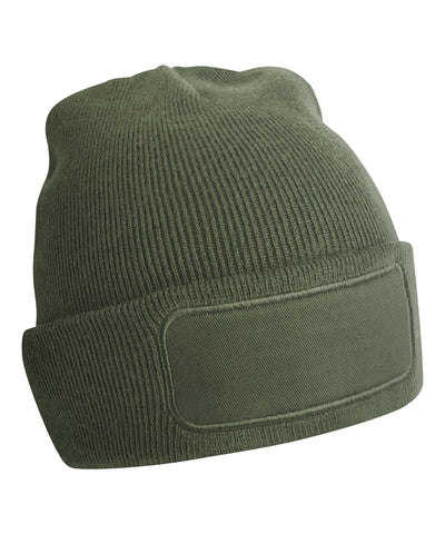Original patch beanie | olive green