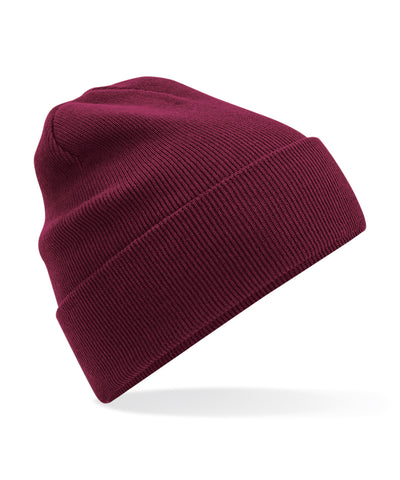 Organic cotton original cuffed beanie | burgundy