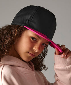 Youth snapback | black/surf blue