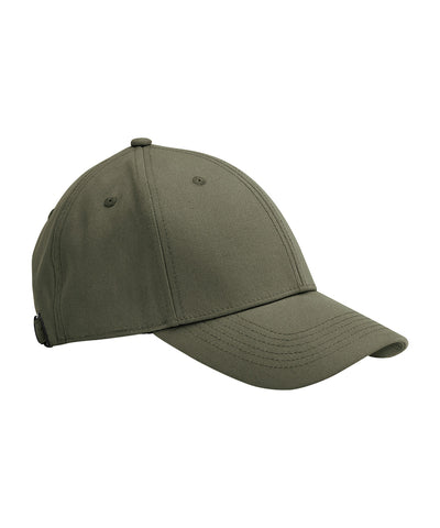 EarthAware® organic cotton canvas 6-panel cap | olive green