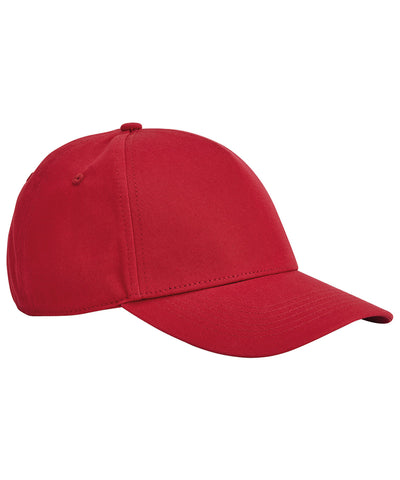 EarthAware® classic organic cotton 5-panel cap | classic red