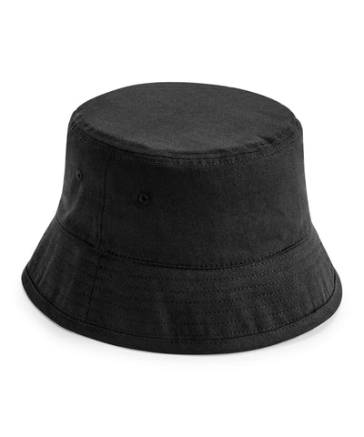 Organic cotton bucket hat | black