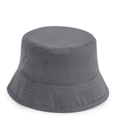 Organic cotton bucket hat | graphite grey