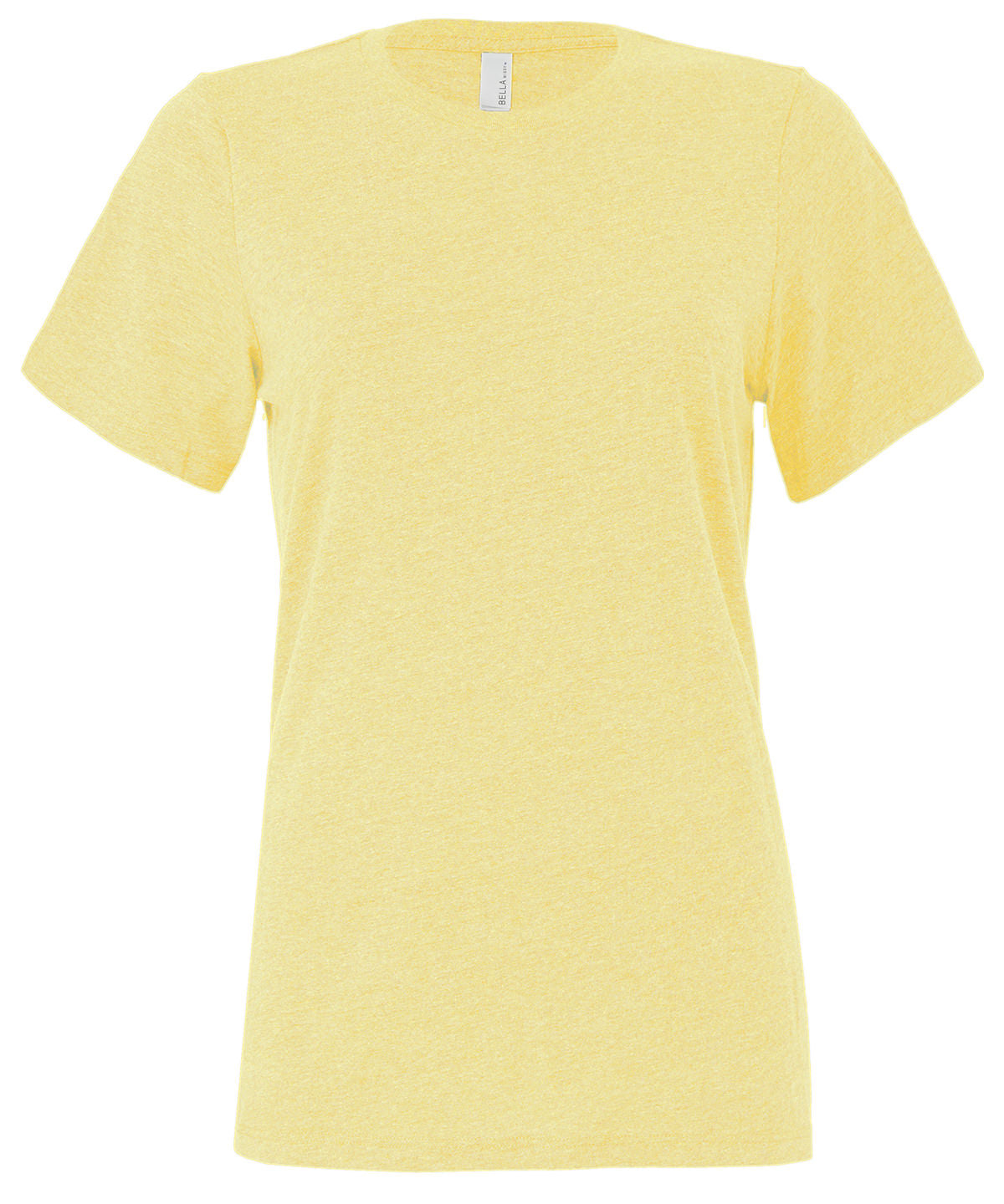 Womens relaxed Jersey short sleeve tee | heather french vanilla