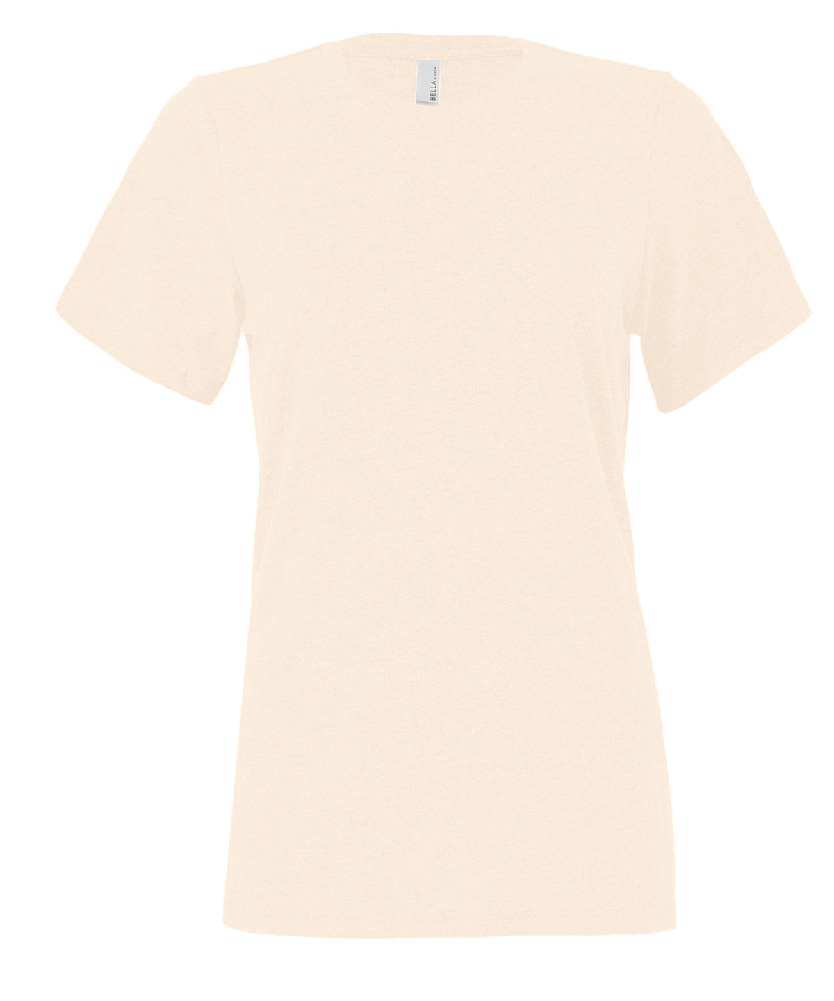 Womens relaxed Jersey short sleeve tee | heather natural