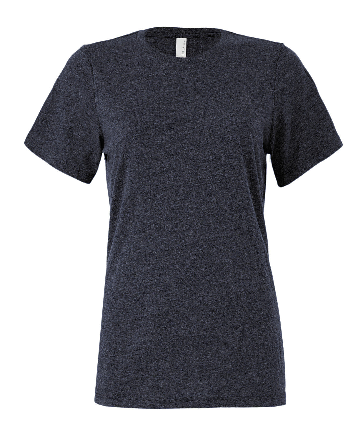 Womens relaxed Jersey short sleeve tee | heather navy