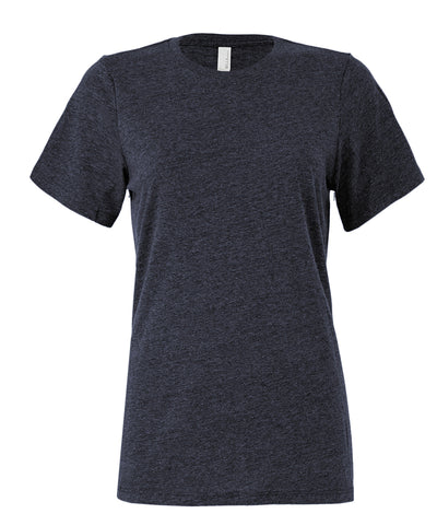 Womens relaxed Jersey short sleeve tee | heather navy