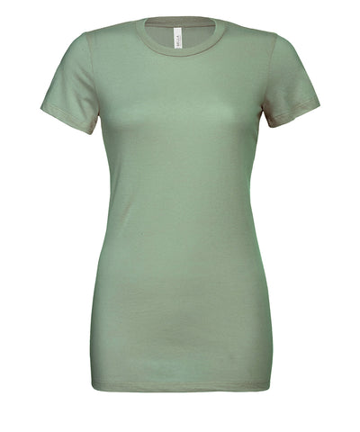 Womens relaxed Jersey short sleeve tee | sage