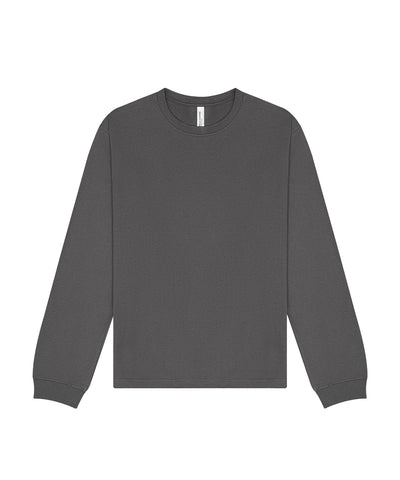 Unisex long sleeve heavy tee | asphalt
