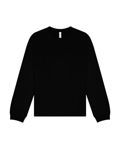 Unisex long sleeve heavy tee | black