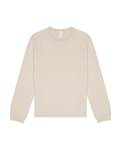 Unisex long sleeve heavy tee | dust