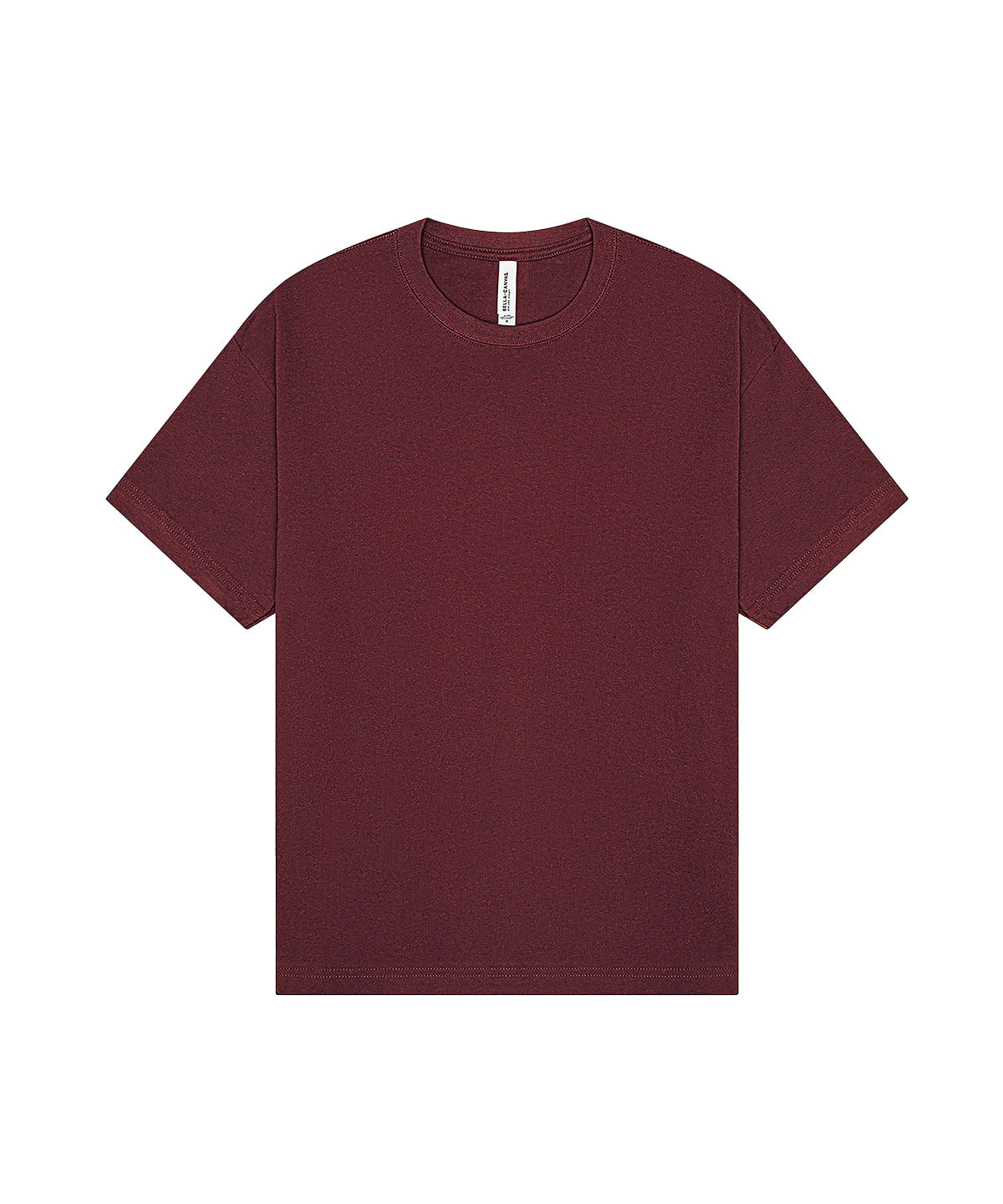Unisex heavy boxy tee | maroon