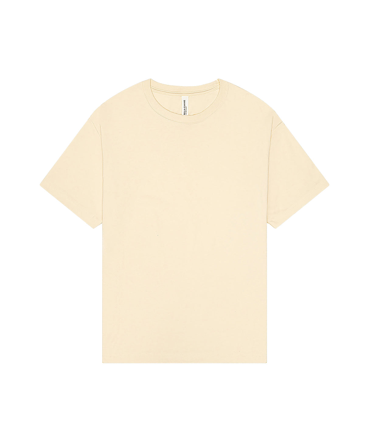 Unisex heavy boxy tee | natural