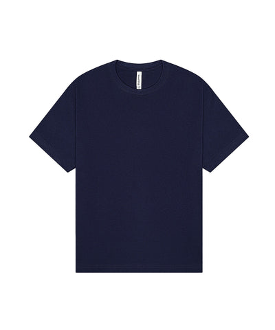 Unisex heavy boxy tee | navy