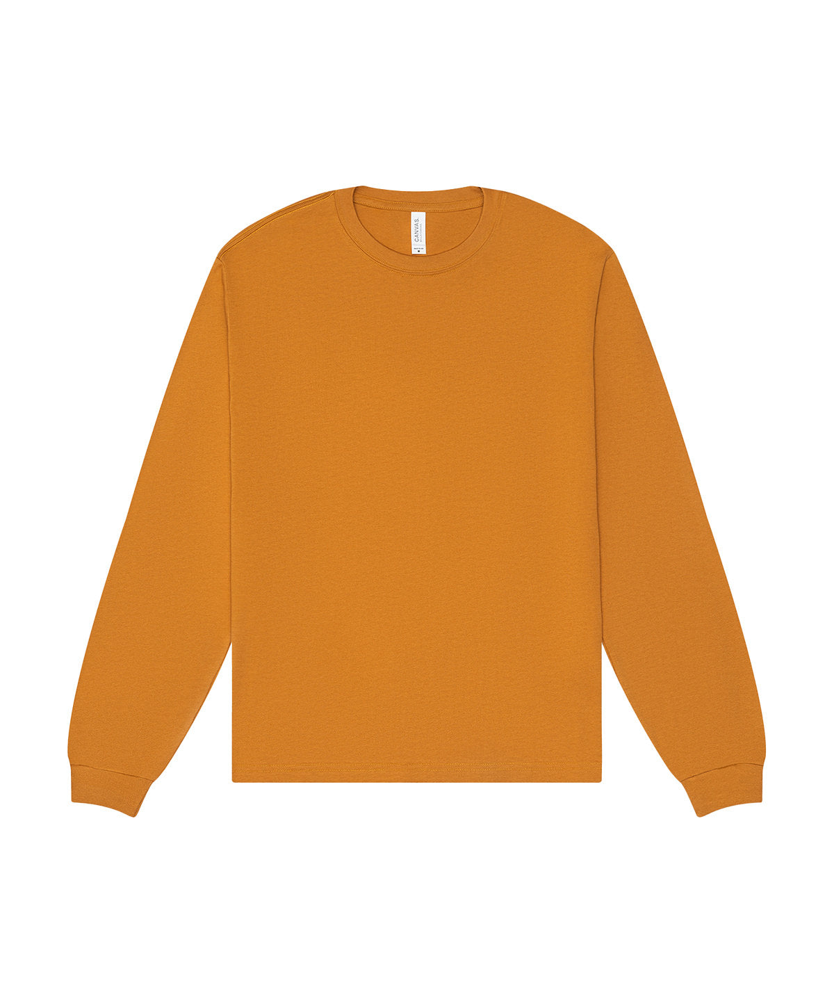 Unisex heavy boxy long sleeve tee | toast