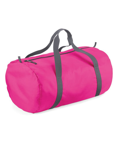 Packaway barrel bag | fuchsia
