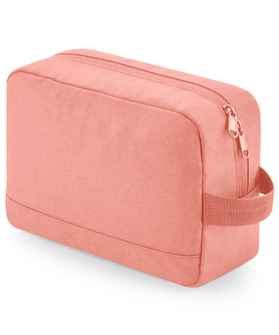 Recycled essentials wash bag | blush pink