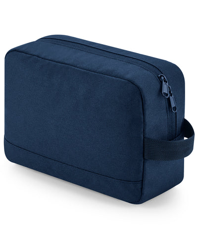 Recycled essentials wash bag | navy