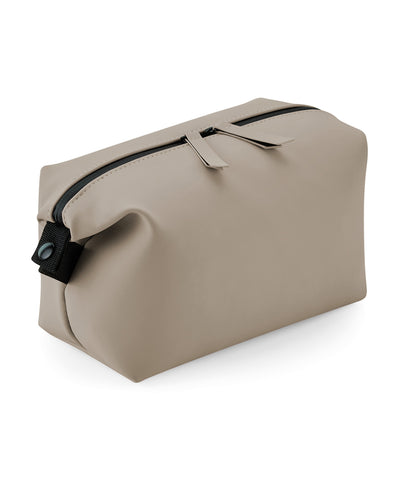 Matte PU accessory pouch | clay