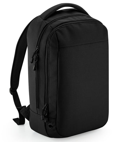 Athleisure sports backpack | black/black