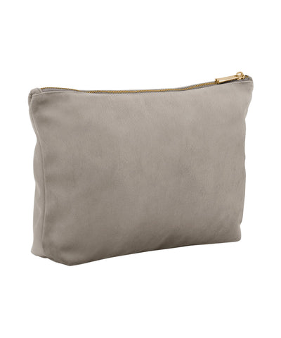 Velvet accessory bag | moonstone