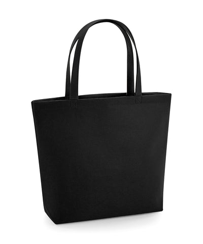 Felt shopper | black