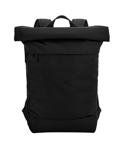 Simplicity roll-top backpack | black