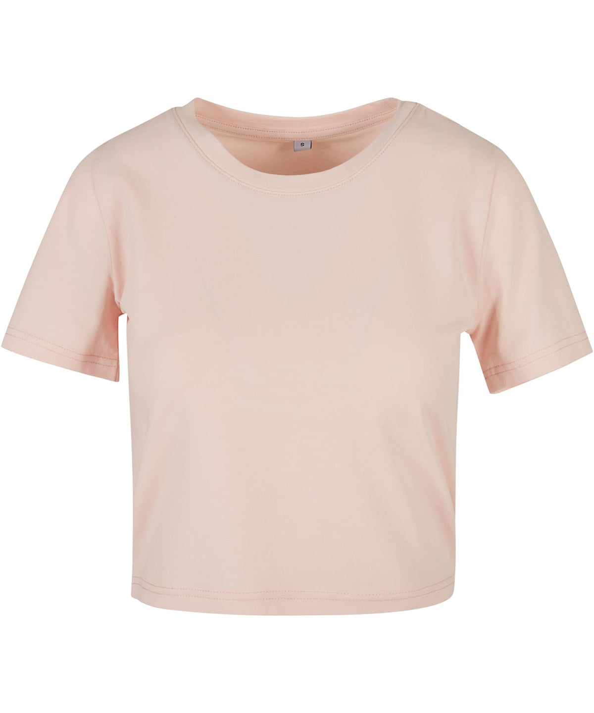 Womens cropped tee | pink
